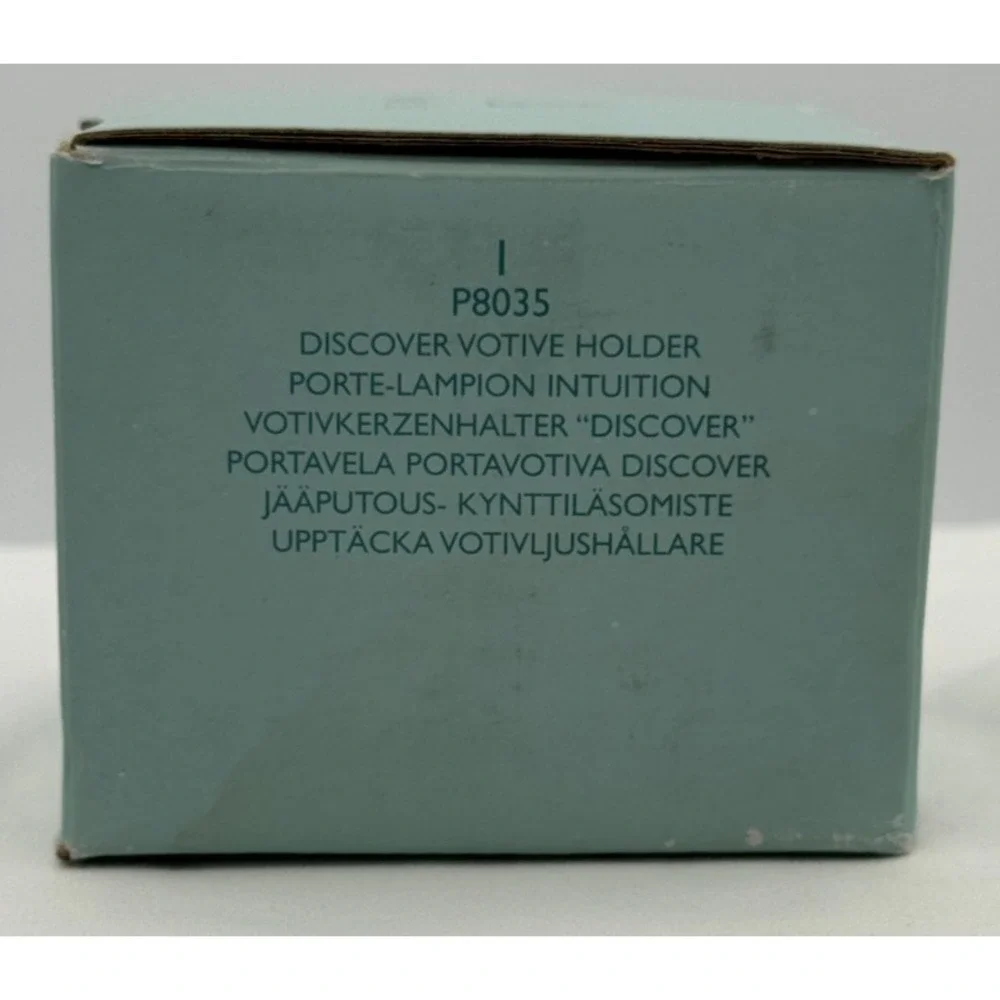 Partylite P8035 Discover Votive Holder - Candle Holder - NEW Open Box